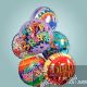 Ramo 6 Globos