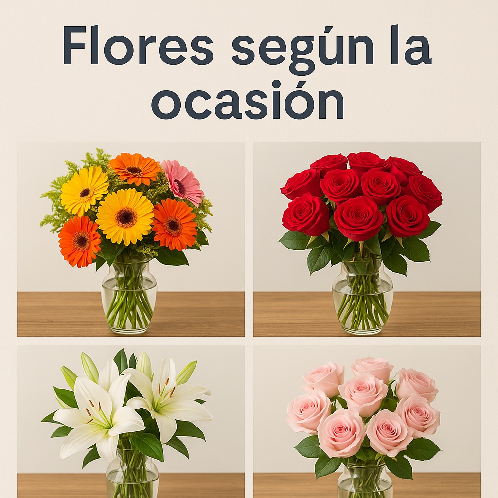 Qué flores regalar según la ocasión: cumpleaños, aniversarios, condolencias